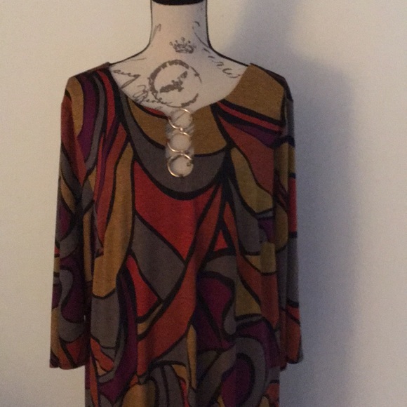 MSK LONG SLEEVE DRESS - Picture 5 of 6